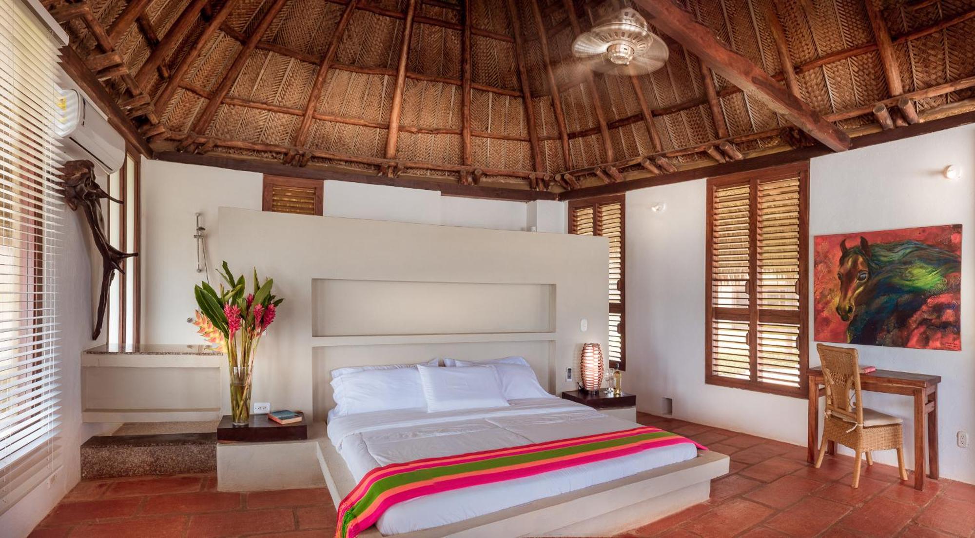 Senda Casa Tayrona 로스나란조스 객실 사진